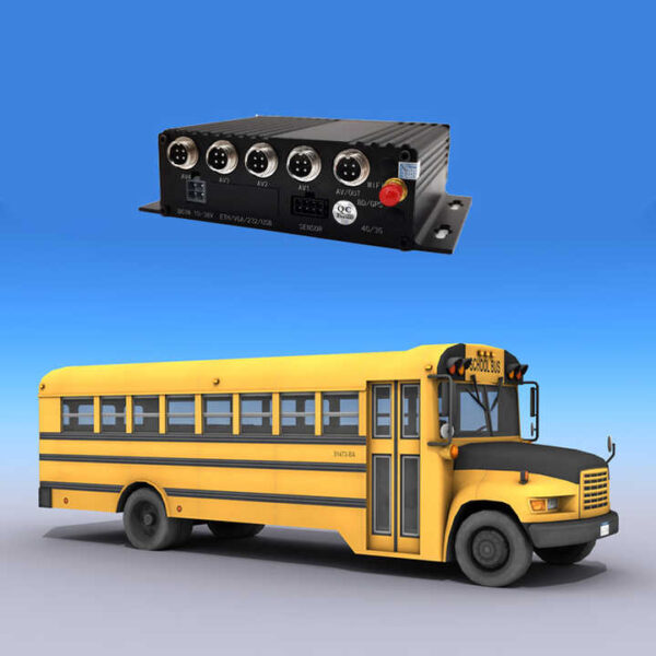School bus 4G CCTV MDVR With AI - Image 2