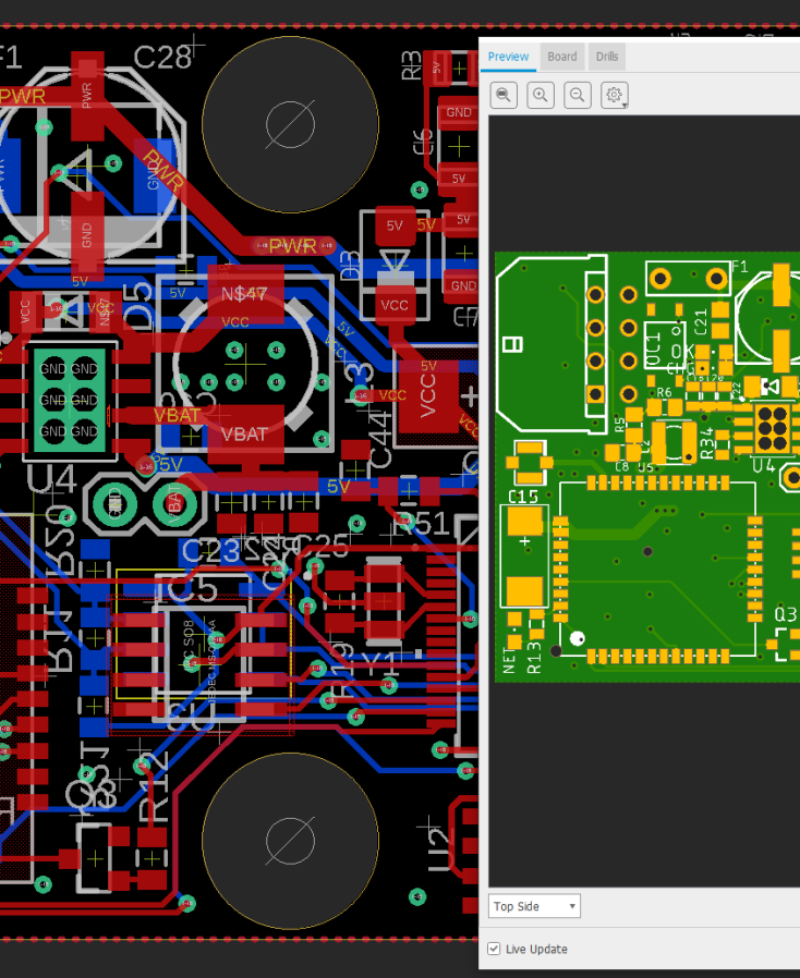 schematic and pcb